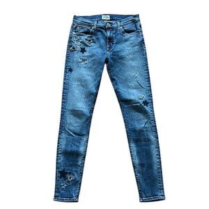 Hudson Nico Midrise Ankle Super Skinny Jeans